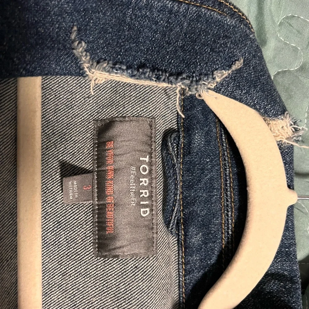 Distressed Jean Jacket - Picture 3 of 3